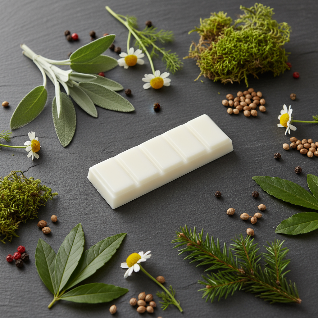 Natural Stone with Moss and Sage