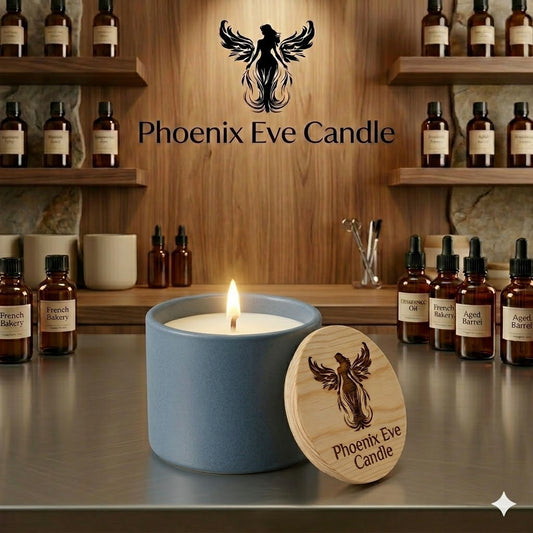 Autumn Hearth | Mini Modern Ceramic Handmade Natural Soy Candle