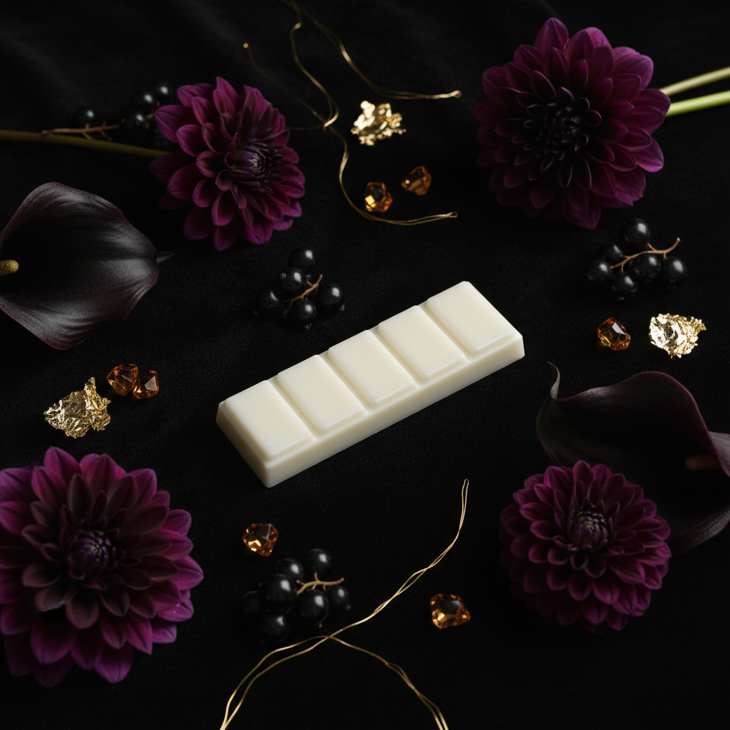 Noir Enchantment-5 Pc Snap Bar-Handmade Natural Soy Wax Melts