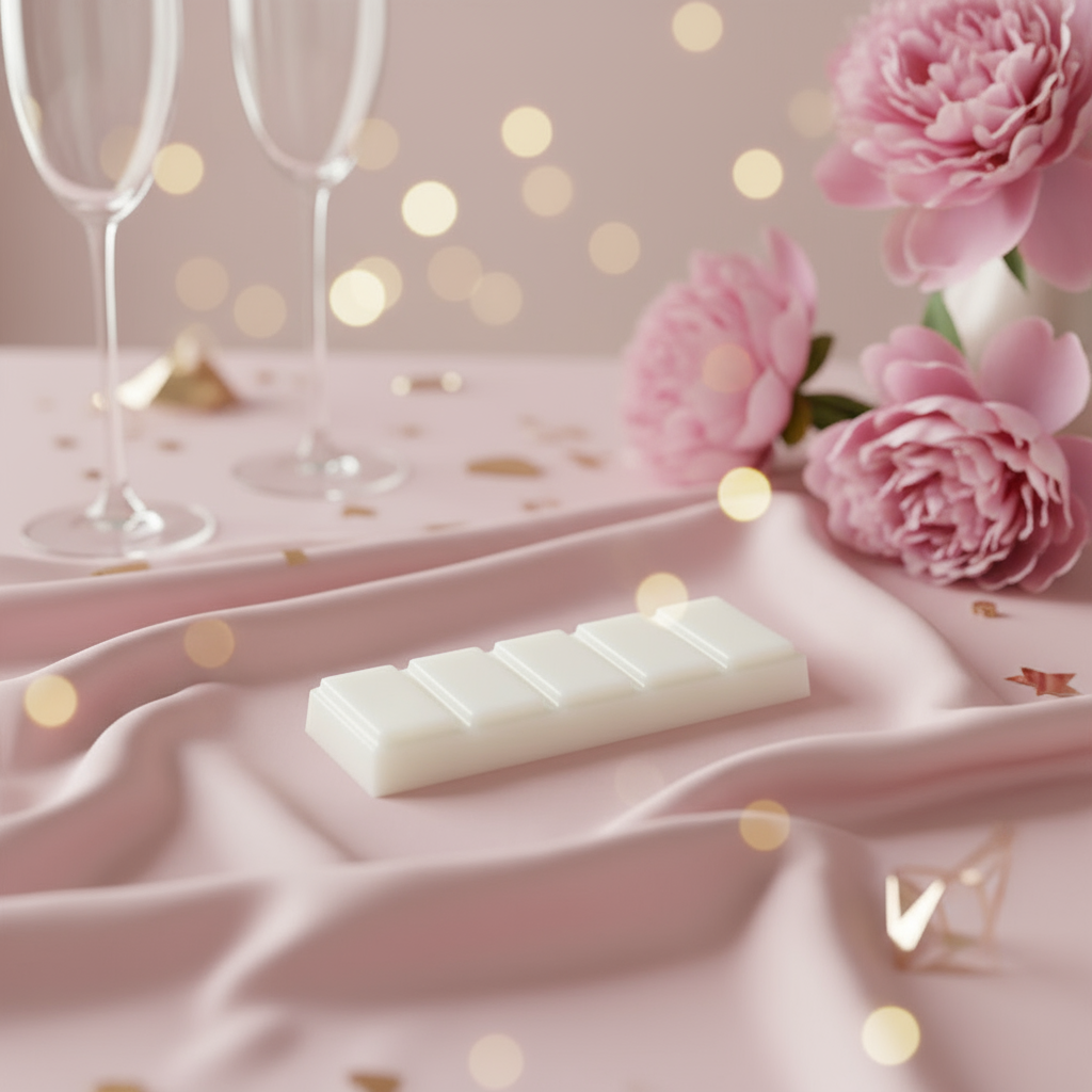 Blush Silk with Sparkling Bokeh