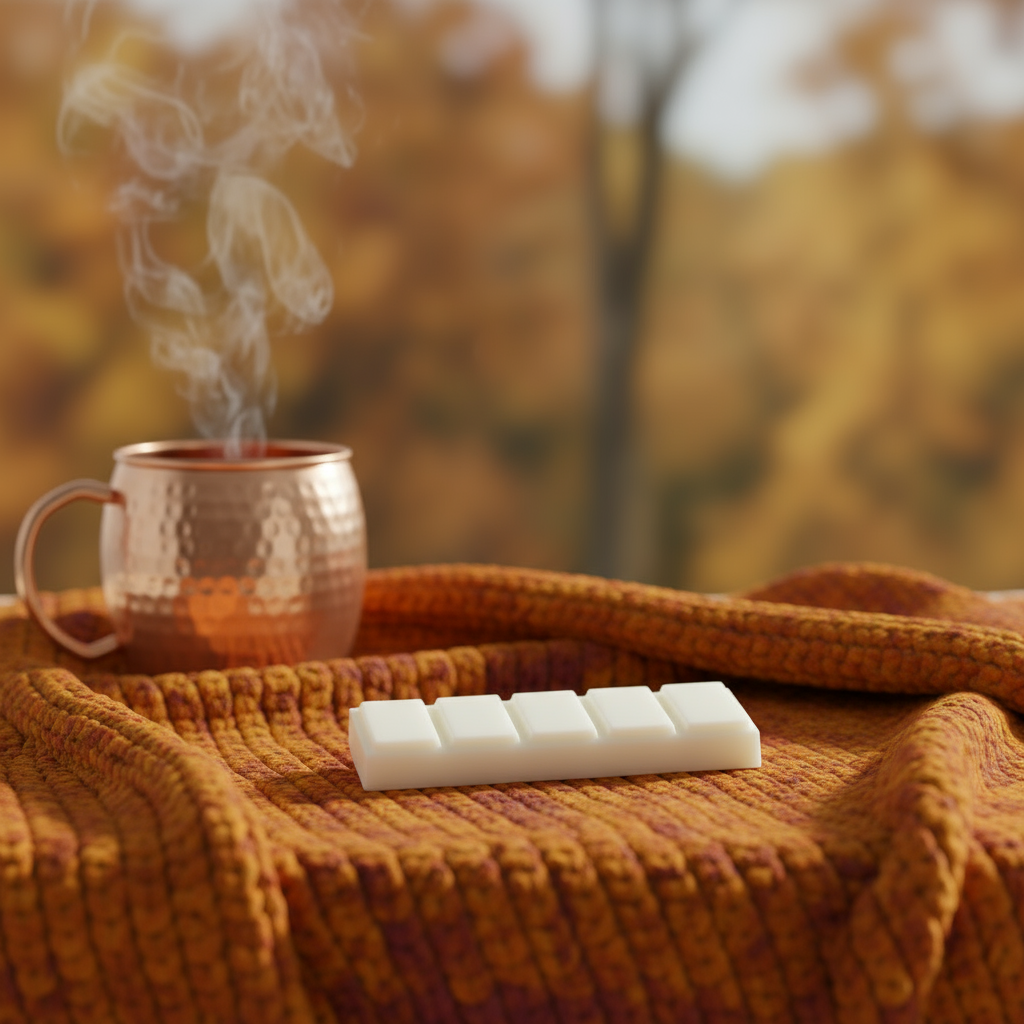 Bourbon & Baked Apples-5 Pc Snap Bar-Handmade Natural Soy Wax Melts