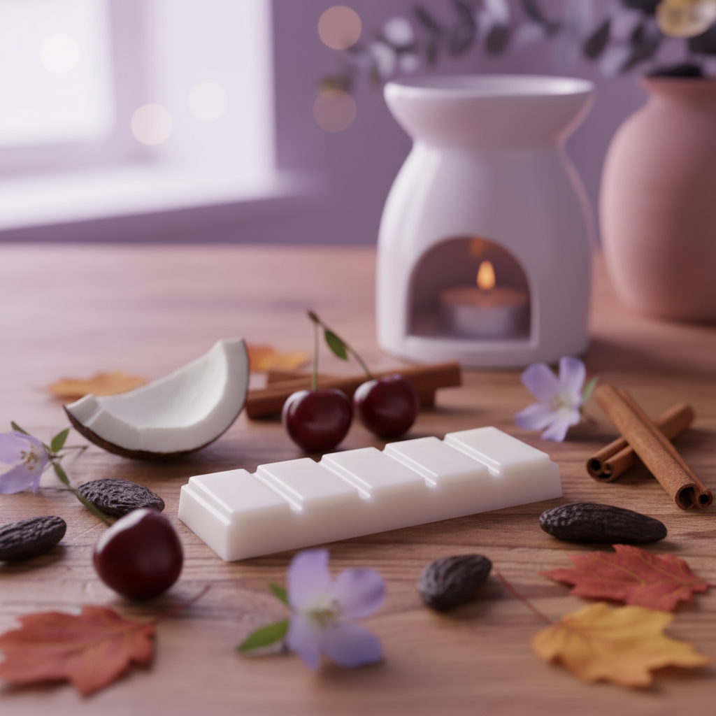 Dark Wood with Autumn Elements