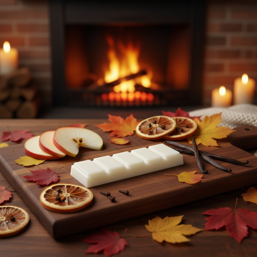 Dark Wood with Clove-Studded Oranges