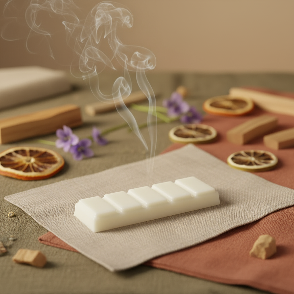 Earthy Linen with Smoke Wisps