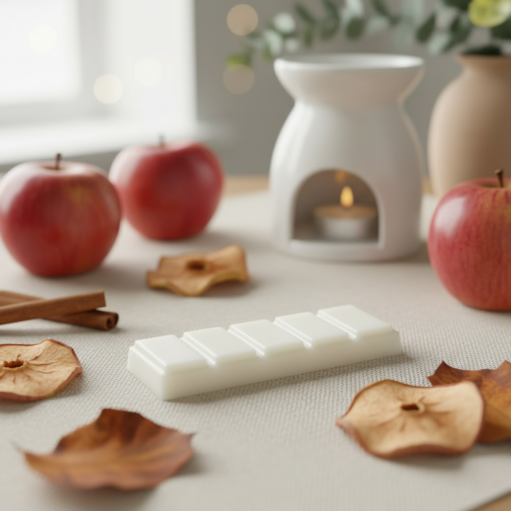Bourbon & Baked Apples-5 Pc Snap Bar-Handmade Natural Soy Wax Melts