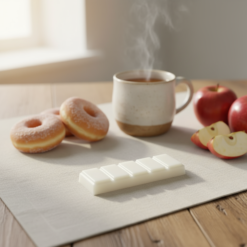Linen with Steaming Cider Mug