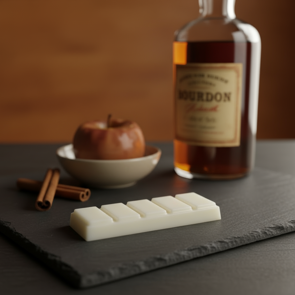 Bourbon & Baked Apples-5 Pc Snap Bar-Handmade Natural Soy Wax Melts