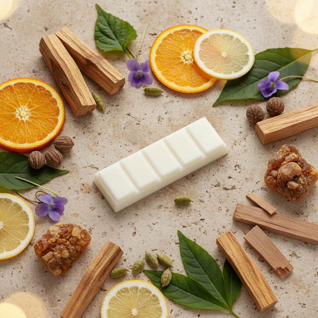 Natural Stone with Palo Santo