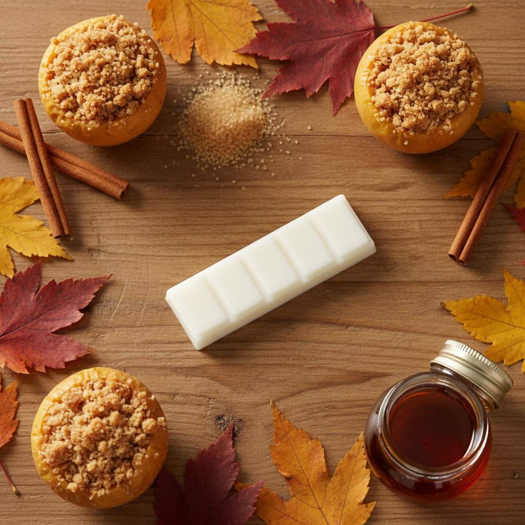 Harvest Crumble-5 Pc Snap Bar-Handmade Natural Soy Wax Melts