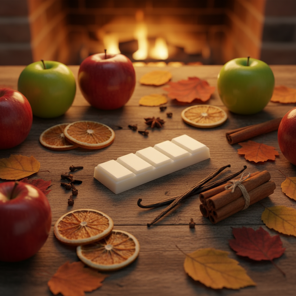 Rustic Wood with Orange and Cloves