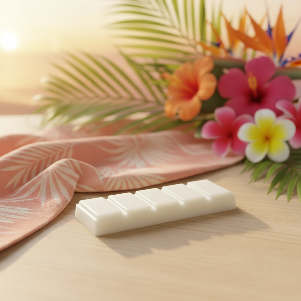 Aloha Sunset-5 Pc Snap Bar-Handmade Natural Soy Wax Melts
