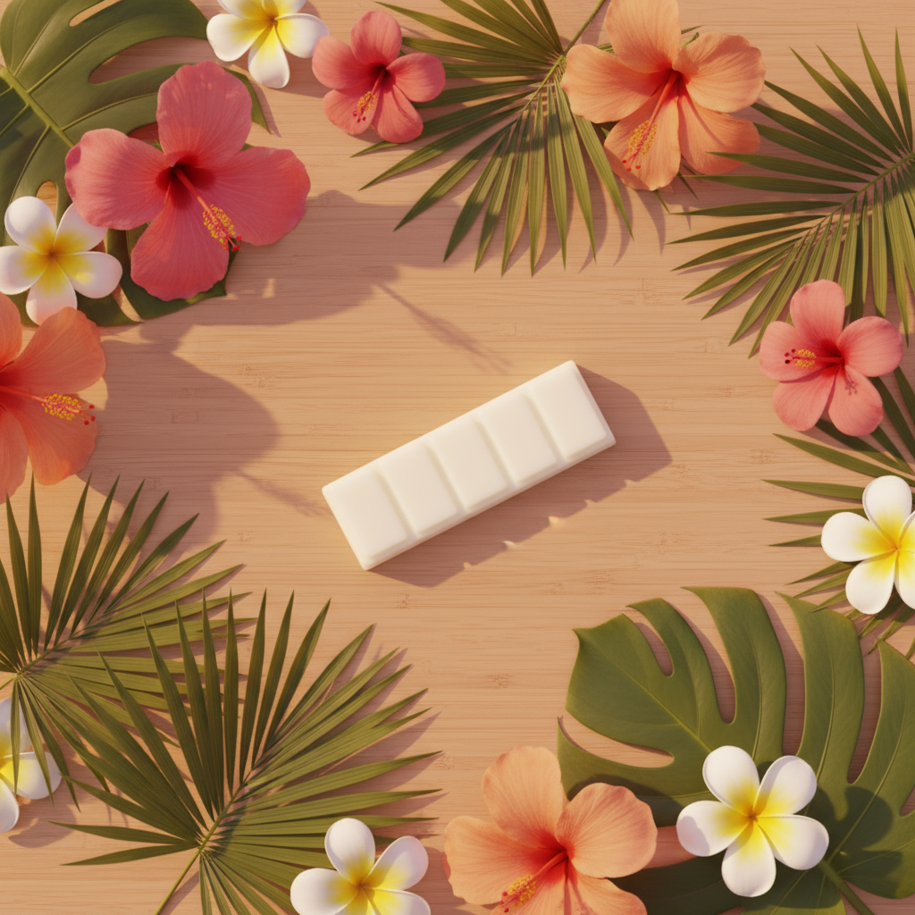 Aloha Sunset-5 Pc Snap Bar-Handmade Natural Soy Wax Melts