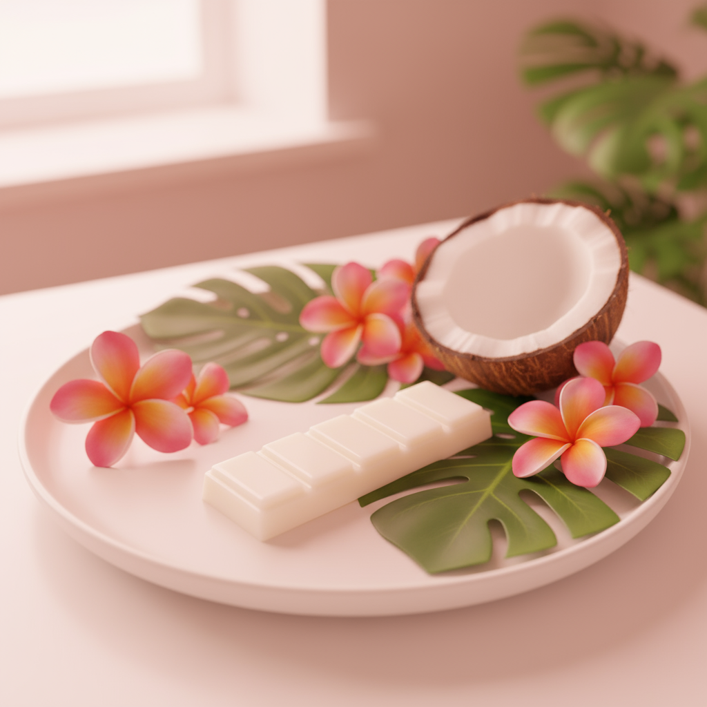 Aloha Sunset-5 Pc Snap Bar-Handmade Natural Soy Wax Melts