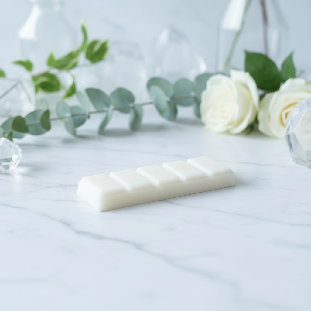 White Marble with Frosted Glass