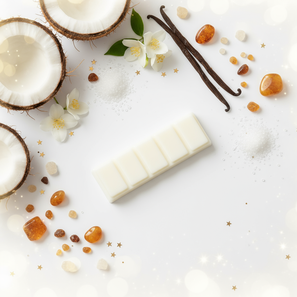 White Surface with Star Accents